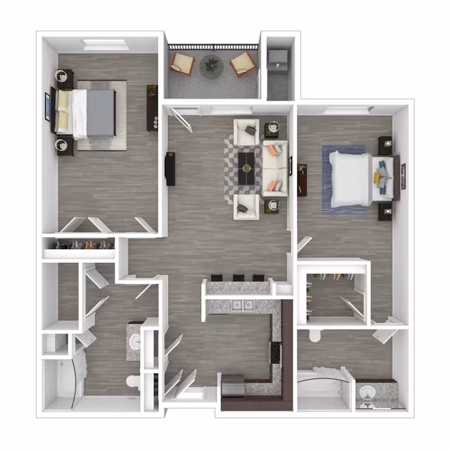 Unit 1402 2419 floor plan